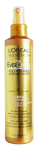 L'Oreal Evercreme Nourishing Leave-In Spray, 8.5 Fluid Ounce