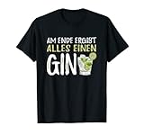 T-Shirt Gin - GinTonic Alkohol Tonic Spruch