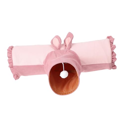 SEWOART Pet Plaything Versatile Hamster Accessory Rabbit Tunnel Small Animalstunnel Multi-Functional for Resting Playing