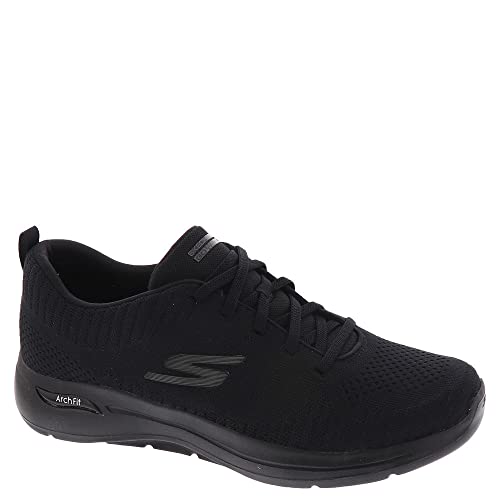 Skechers Men's Gowalk Arch Fit-Athletic Workout Walking Shoe with Air Cooled Foam Sneakers, Black 2, 10.5 X-Wide2