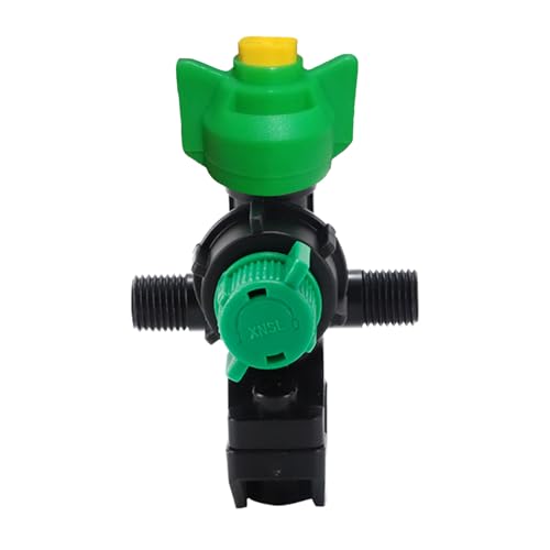 Ugello spray per tubo da giardino, spruzzatore per irrigazione prato, ugello leggero ad alta pressione, controllo dell'acqua efficiente, ideale per fattoria, irrigazione, patio, giardino, 2,4 cm