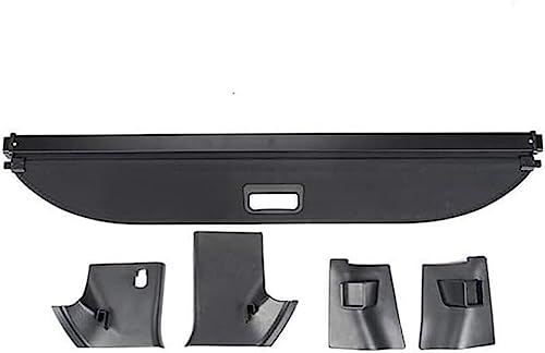 HIGH FLYING for Tesla Model Y 2020 2021 2022 2023 Car Accessories Rear Boot Cargo Cover Security Shade Shield Trunk Organizer Black (Refer to picture 2 before purchase)