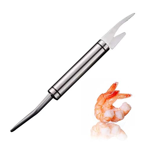 Shrimp Line Fish Maw Knife, 304 Edelstahl Seafood Deveiner/Cleaner, Shrimps Peeler, Fish Scales Shrimp Shells Remover Tool, Kitchen Gadgets