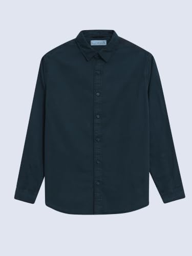 Image of StitchX Men's Full Sleeve Core Essentials Twill Over-Dyed Shirt XS-2XL