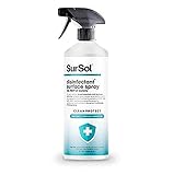 NRS Healthcare SurSol Non Alcohol Disinfectant Spray, 1l, White