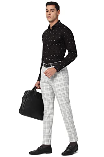 Image of Peter England Men's Carrot Fit Pants