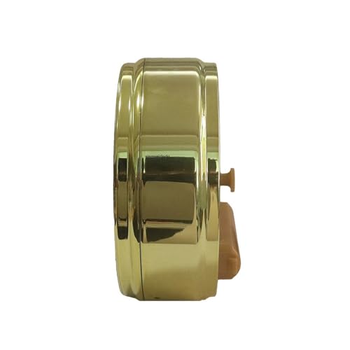 Reloj de escritorio de 100 mm de diámetro con cara transparente de mesa 5