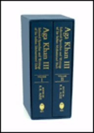 Hardcover Aga Khan III 2vls Set Boxed Book