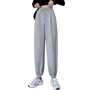 [moxixom] スウェットパンツ レディース ジャージ 下 ジョガーパンツ ゆったり ヨガパンツ 大きいサイズ 女 フィットネス W022gr-XL" 