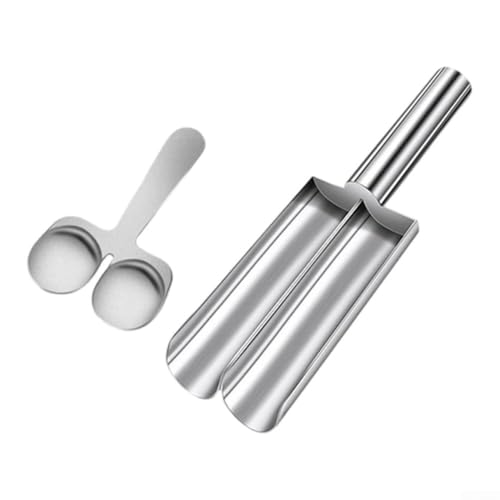 Prensa de albóndigas de acero inoxidable 304 con raspador integrado para una preparación rápida y limpia de albóndigas uniformes para cualquier receta (2)