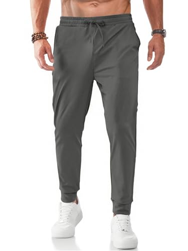 Pantalon de jogging slim homme PINSPARK léger avec poches zippées