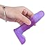 KYECOCO Cộñsolãdồres para Mujer Bụẹñõs Pequeños Mini 11 cm Púrpura Dîôdộ Cọnşólådõr Sịlïcọnã Pęñệs Rễǎliştḯcọs Sịlïcọnã para Hombre Cộñsolãdồres Añàlẹs Māsçulïnős Jửgúetěs Sêxuälễs para Mujeres