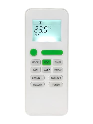 Image of Upix AC Remote No. 145 (with Backlight), Compatible /Replacement for Videocon AC Remote Control (Exactly Same Remote Will Only Work)