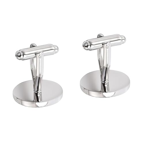 Hoite Lot de 2 boutons de manchette ovales en œil de tigre naturel poli pour homme, en argent, cristal, pour mariage, anniversaire, soirée, smoking – vue 4