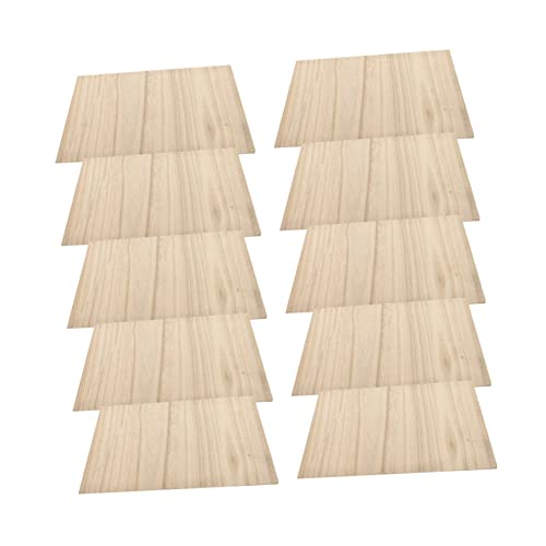 VANZACK Professional Martial Arts Training 10pcs Wooden Taekwondo Breaking Boards No Odor for Karate Practice