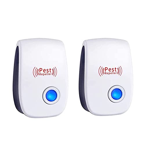 Ultrasonic Pest Repeller, Electronic Mouse Repellent, Indoor Electronic Repellent Plug in Pest...