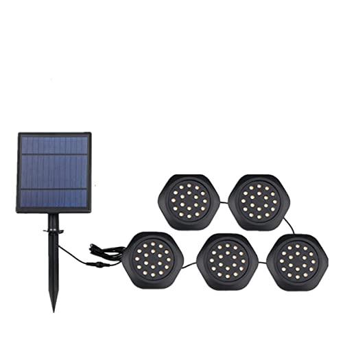 Luz solar RGB para exteriores ideal para decorar caminos de jardín y piscinas por la noche