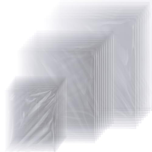 Shappy 200 Pcs PVC Heat Shrink Wrap, 10 x 14, 15 x 20, 20 x 25 Inch