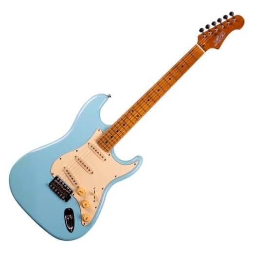 JET Guitars JS300 - Guitarra eléctrica, color azul