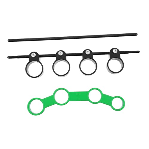 TOPPERFUN 2個指拡張トレーナー ピアノ ギター ウクレレ サックス キーボード 対応 可動範囲向上 ストレッチ練習用 可能湾曲ハンドル 軽量 携帯便利