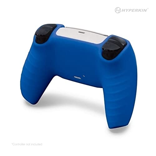 Coque en silicone bleu Hyperkin DualSense pour manette de jeu PS5 - 3