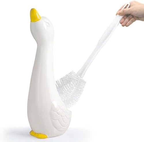 Duck Ceramic Toilet Brush Holder
