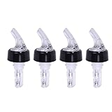 Exact Volumes - Dispensador de licor vertedor de botellas para cócteles y vino, herramienta profesional de preparación de cócteles y boquilla de medición de licor
