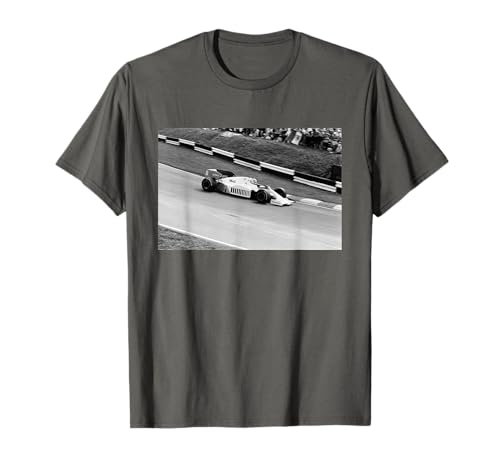 Niki Lauda En Acción Marcas Hatch GP Británico 1984 Camiseta
