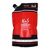 【医薬部外品】柿のさち 薬用 体臭 加齢臭 ボディーソープ KnS 柿渋 詰替え用 800mL（約2回分）大容量 デオドラント メンズ 加齢臭対策 体臭予防 消臭 日本製