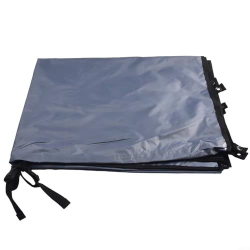 Waterproof Campervan Awning for Motorhome Van SUV | 300cm Deep Gray Sun Canopy Shelter with Fire Retardant 210D Polyester | Easy Setup Side Door Awning