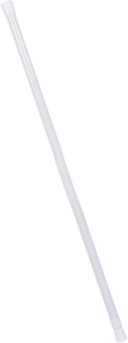 Yosoo Telescopic Shower Curtain Rail, Iron Spring Loaded Pole Rod 105190cm, Strong and Durable for Bathroom, Kitchen, Wardrobe