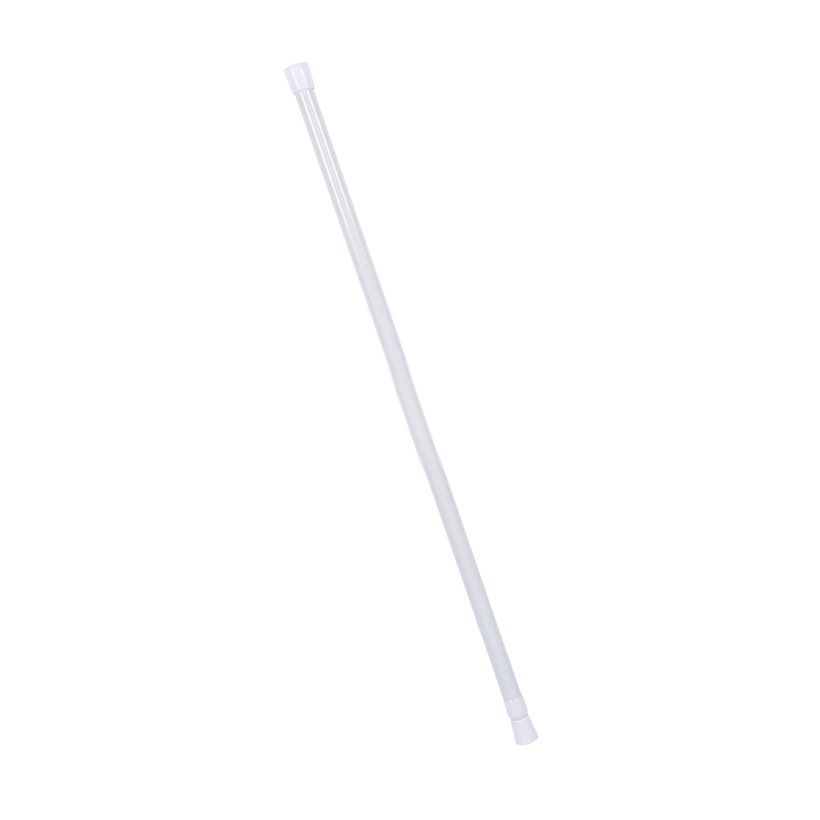 CCYLEZ Tringle à Rideau Télescopique Réglable 105-190cm, Poteau à Ressort en Fer Solide pour Douche, Fenêtre de Salle de Bain