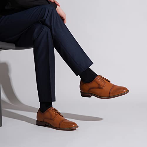 Vostey Men's Dress Shoes Oxford Shoes Formal Dress Shoes for Men Business Derby Shoes3