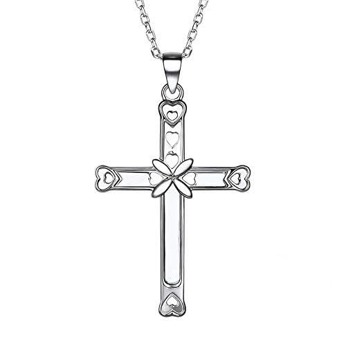 Collier Croix cœur KELIEQA pour exprimer votre amour avec élégance et finesse
