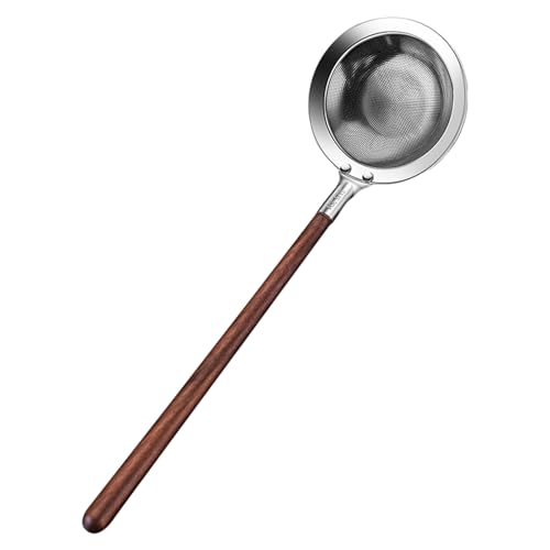 Cuchara coladora para pasta para colar, utensilios de cocina de acero inoxidable - Cuchara de espuma | Para servir pasta de fondue de grasa