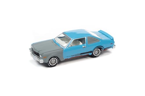 Modelo 1976 Ply Runner azul 1:64 metal diecast