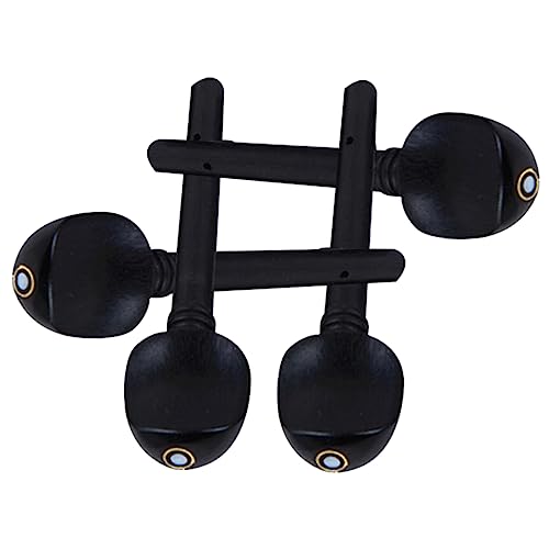 Holibanna 4pcs Ebony Violin Tuning Pegs for Replacement Durable Musical Instrument Accessories Easy to Install Violin Supplies for DIY Projects present