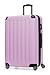 Hauptstadtkoffer Spree – Large Hardshell Suitcase, TSA Lock, 4 Double Wheels, Trolley Luggage, Rolling Suitcase, Travel Case with Expandable Capacity, 75 cm, 119 Liters, Flieder