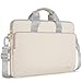 KIZUNA Laptop Sleeve Case 15.6 Inch Shoulder Bag Computer Handbag for MacBook Air 15 M2/MacBook Pro M1 M2 Max/16 Lenovo Legion Slim 5i Gen 8/16" IdeaPad Slim 5/Gaming 3i/HP Envy x360 15,Beige