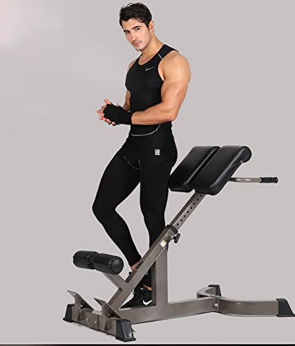 WAHHWF Romeinse stoel voor mannen lange mensen, thuis gym terug hyperextension bank, verstelbare rugverlengingsoefenapparatuur voor buiktraining, belastingen 600 lbs - Image 8