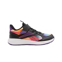 Reebok Mädchen Road Supreme 4.0 Alt Sneaker, Black Dynamicpurple Boldpink, 34 EU