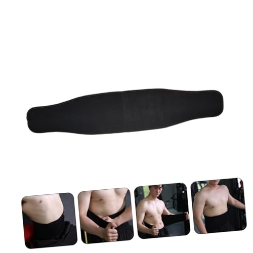 Faja deportiva ajustable para cintura Mikinona negra miniatura 2