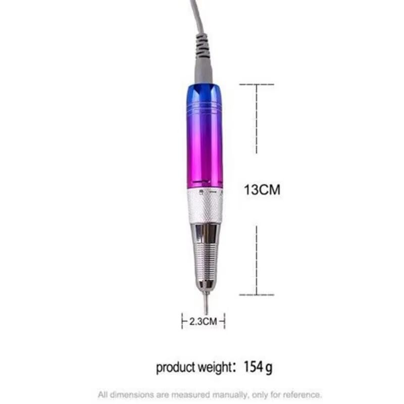 35000RPM 3Pin Drill Handpiece Handle Drill Pen Pedicure Accessories Nail Art Tools Replacement Electric Machine Tool