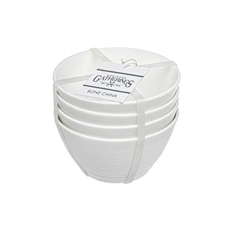 Godinger Bone China Soup Bowls Cover
