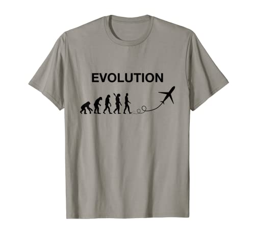 Camiseta Evolution of Aviation Camiseta