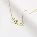 Gifts for Women 18K Gold Chain Plated Stainless Steel Personalized Necklaces Birthday Jewelry for Women Olivia