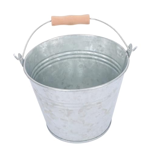 SEWOART 2pièces Seau pour Plantes avec Poignée Accessoire Photo Décoration De Jardin Contenant pour Fleurs Séchées Et Compositions