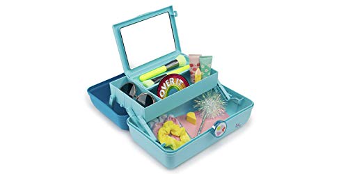 Image of Caboodles On-the-go Girl - Forever Fun Cosmetic Organizer, Make-up & Accessory Case, Turquoise Over Sky, 1 count (CAB56264B)