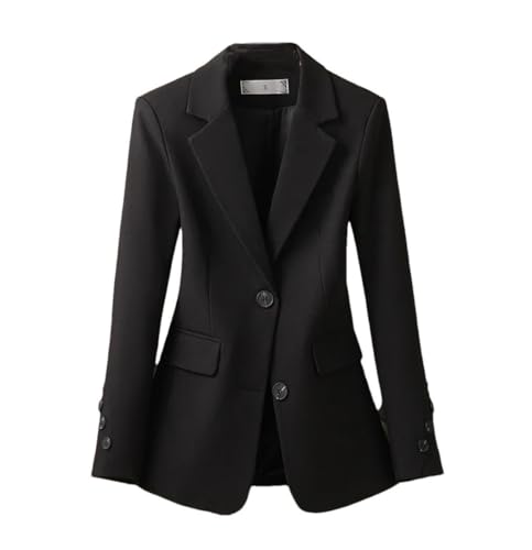 Blazer noir femme pour le bureau et veste de costume de travail