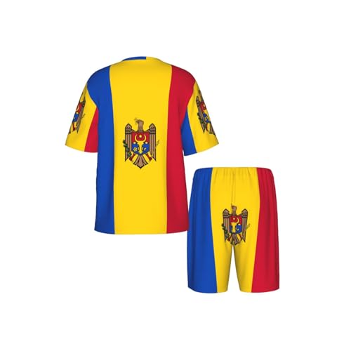 Pyjama Moldavie confortable : ensemble de nuit respirant, vêtement de relaxation doux